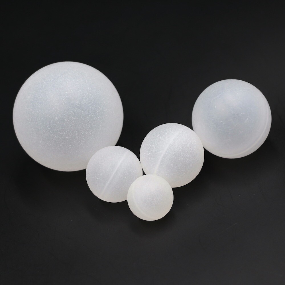 Polypropylene ( PP ) Hollow Plastic Balls 20mm 25mm 28.5mm 35.5mm 50mm Precision