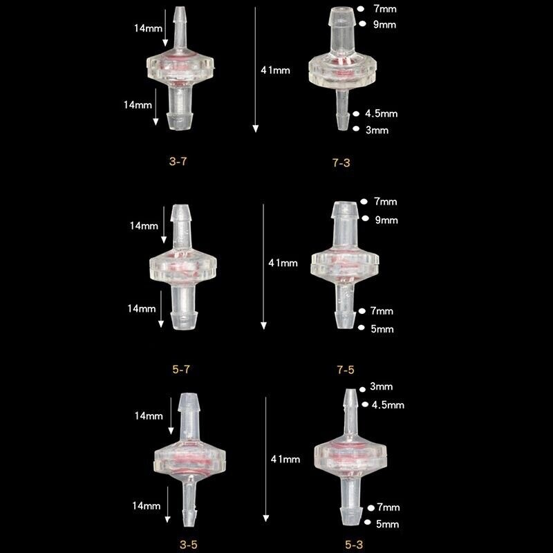 Check Valve Plastic One Way Non-return Valve Brake Booster Servo Vacuum Intake