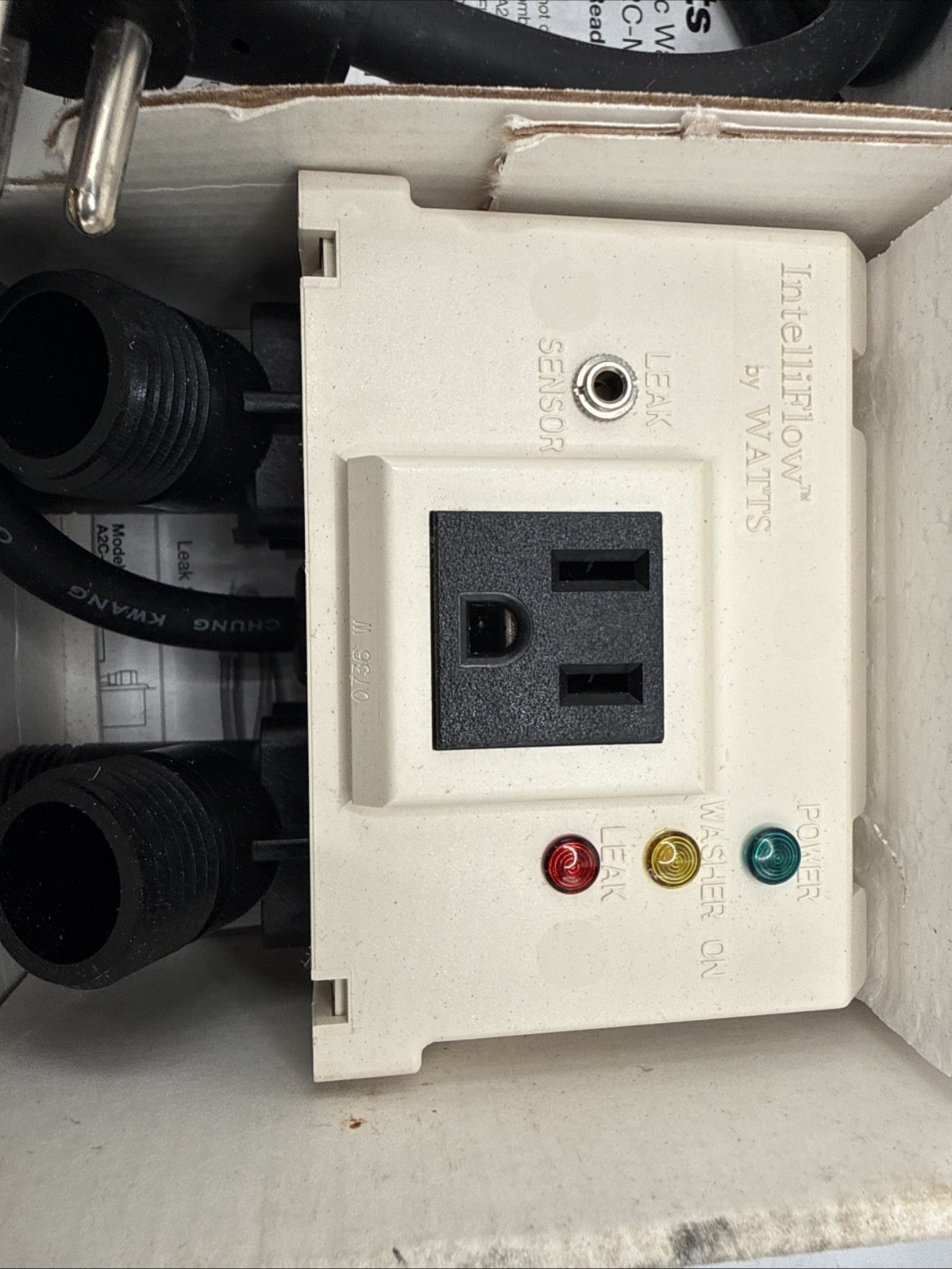 ~ MAIN UNIT ONLY ~ Watts A2C-M1 1/2 IntelliFlow Washing Machine Shut Off Valve