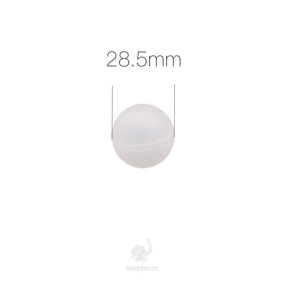 28.5mm Polypropylene ( PP ) Hollow Plastic Balls Precision Sphere Wholesale