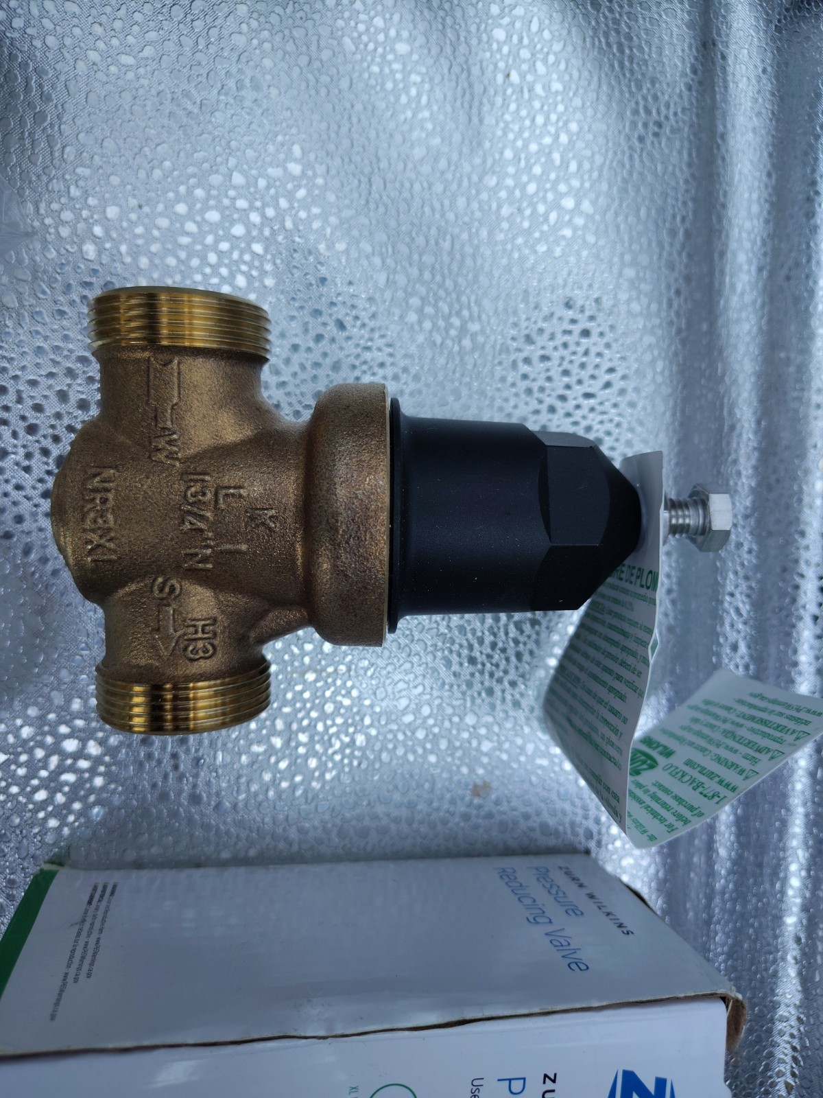 Zurn Wilkins NR3XLDUPEX 3/4″ Water Pressure Reducing Valve w/ Double Union