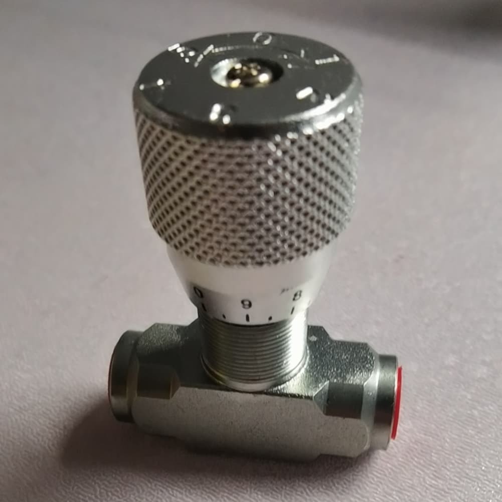 Two Way Hydraulic Flow Control Valve for Pneumatic Hydraulic Oil Gas Fluids