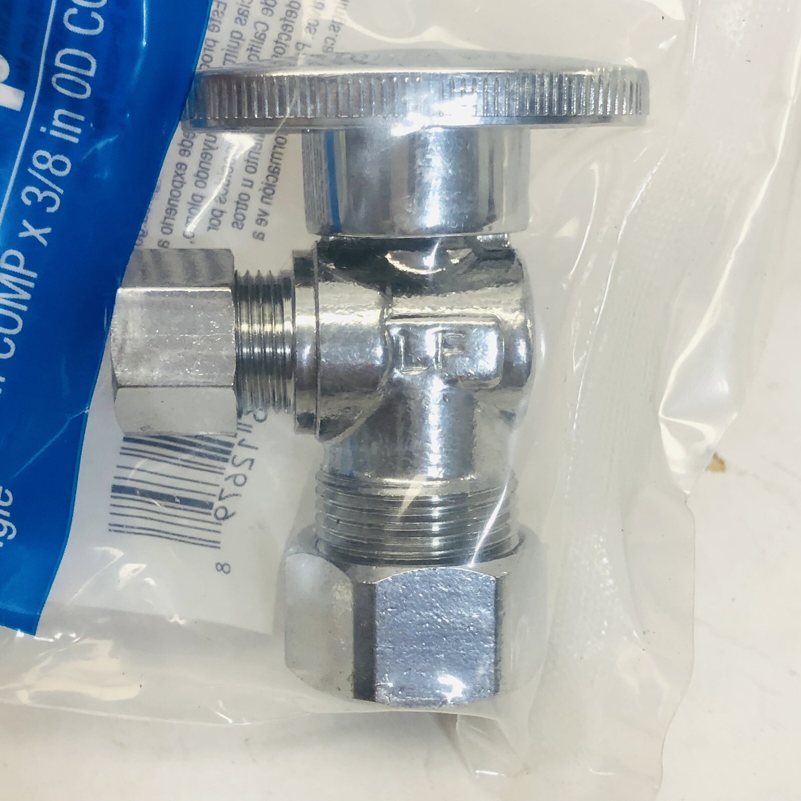 LOT OF 3 PLUMB SHOP #PLB100XP ½” NON COMP x ⅜” IN OD COMP ANGLE