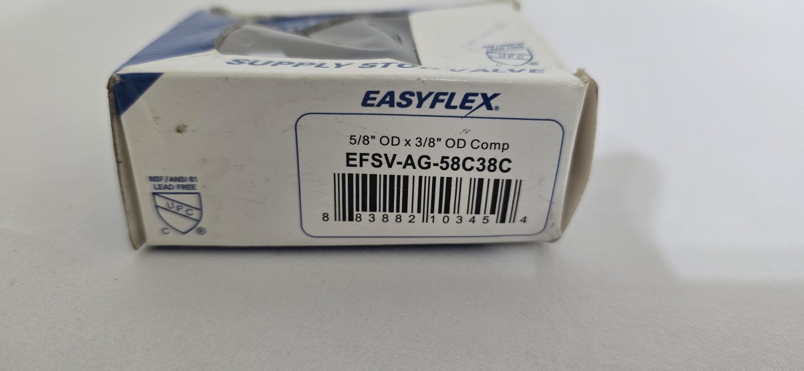 EasyFlex, Supply Stop Valve, Quarter Turn