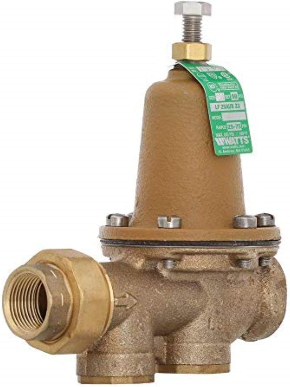 LF25AUB-Z3 Water Pressure Reducing Valve NPT Female Union x NPT Female, Polym…