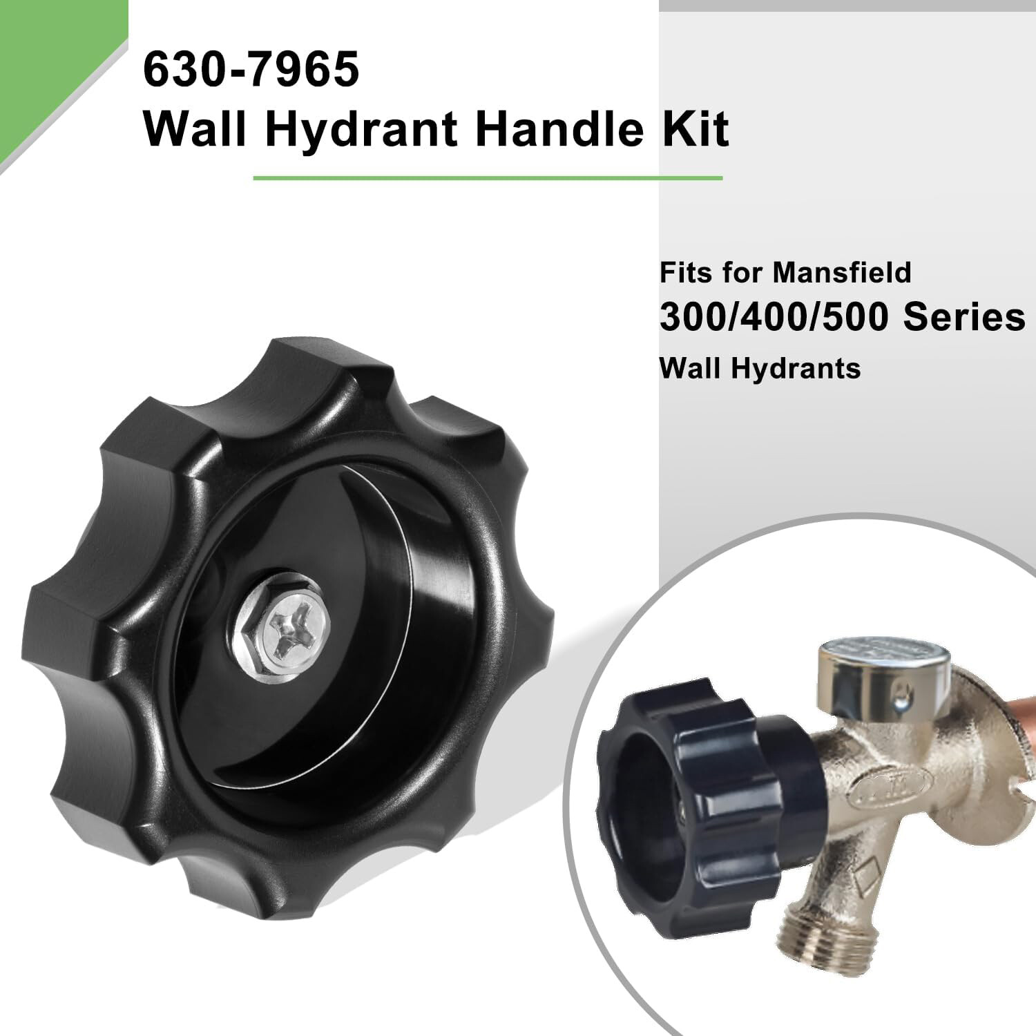 Replace 630-7965 Wall Hydrant Handle Kits for 300/400/500 Mansfield Wall Hydrant