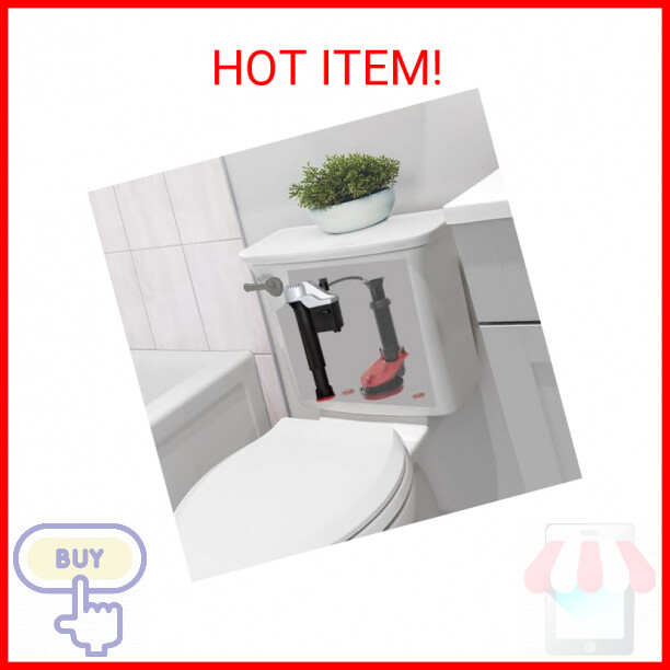 Korky 528MP QuietFILL Platinum Fill Valve-Fits Most Toilets-Easy to Install-Made