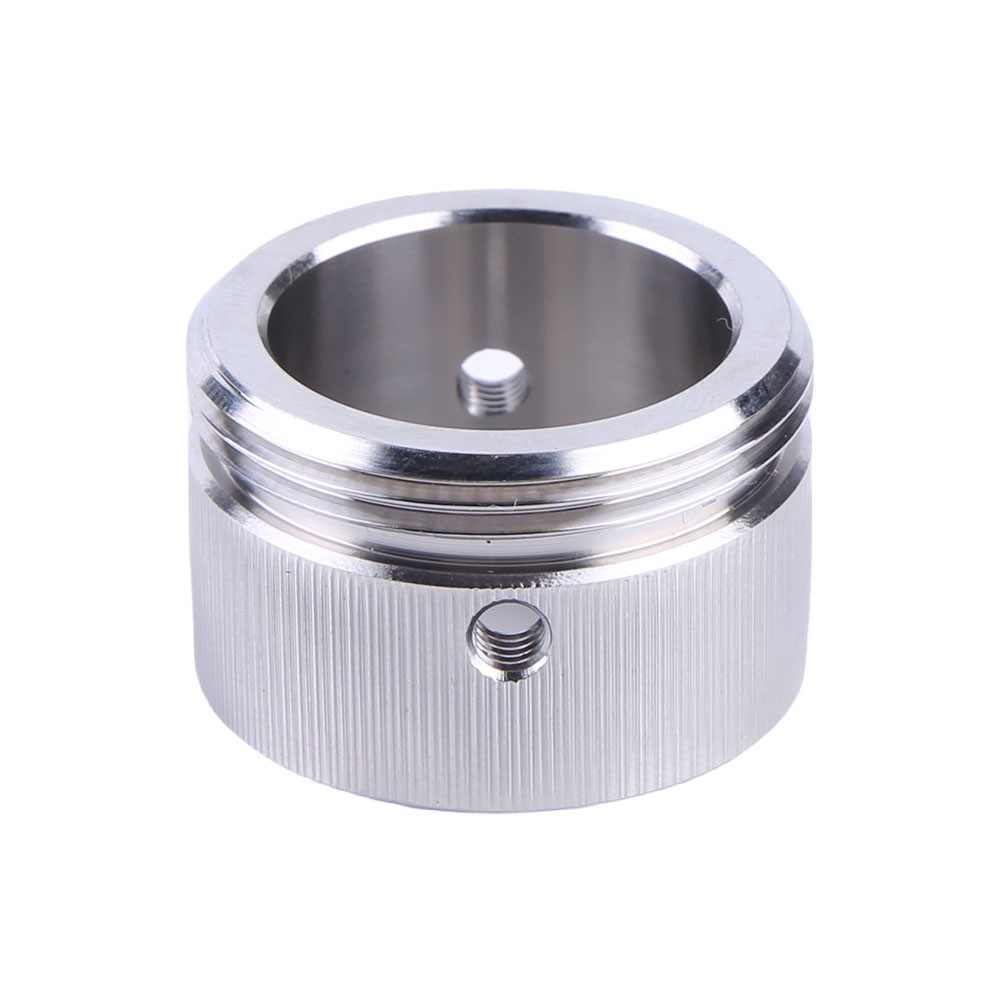 Stainless Steel Heat Valve Adapter with Vertical Stripes Universal for RA Valve