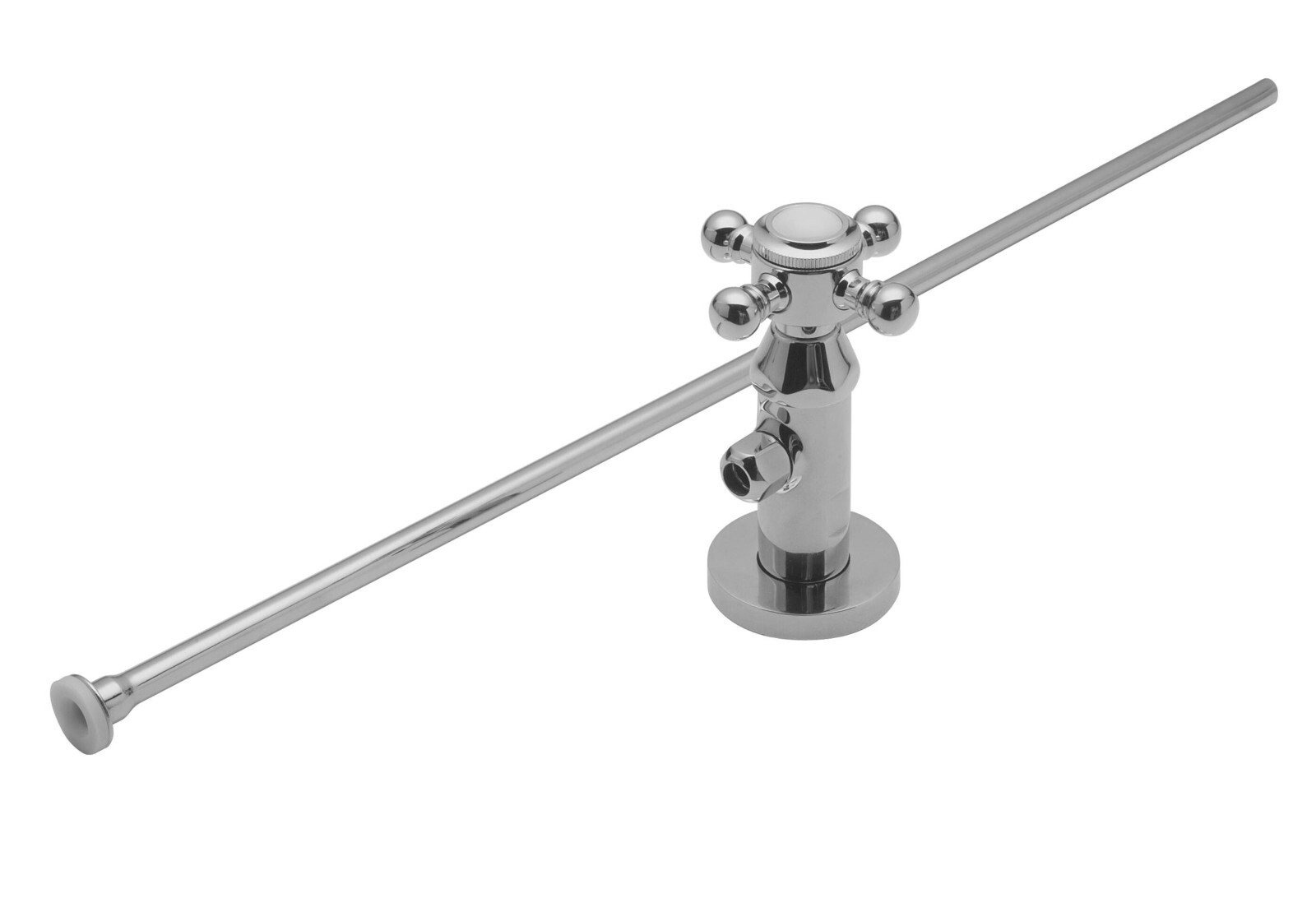 California Faucets 9851-62-PN Deluxe Angle Stop Kit for Toilets POLISHED NICKEL