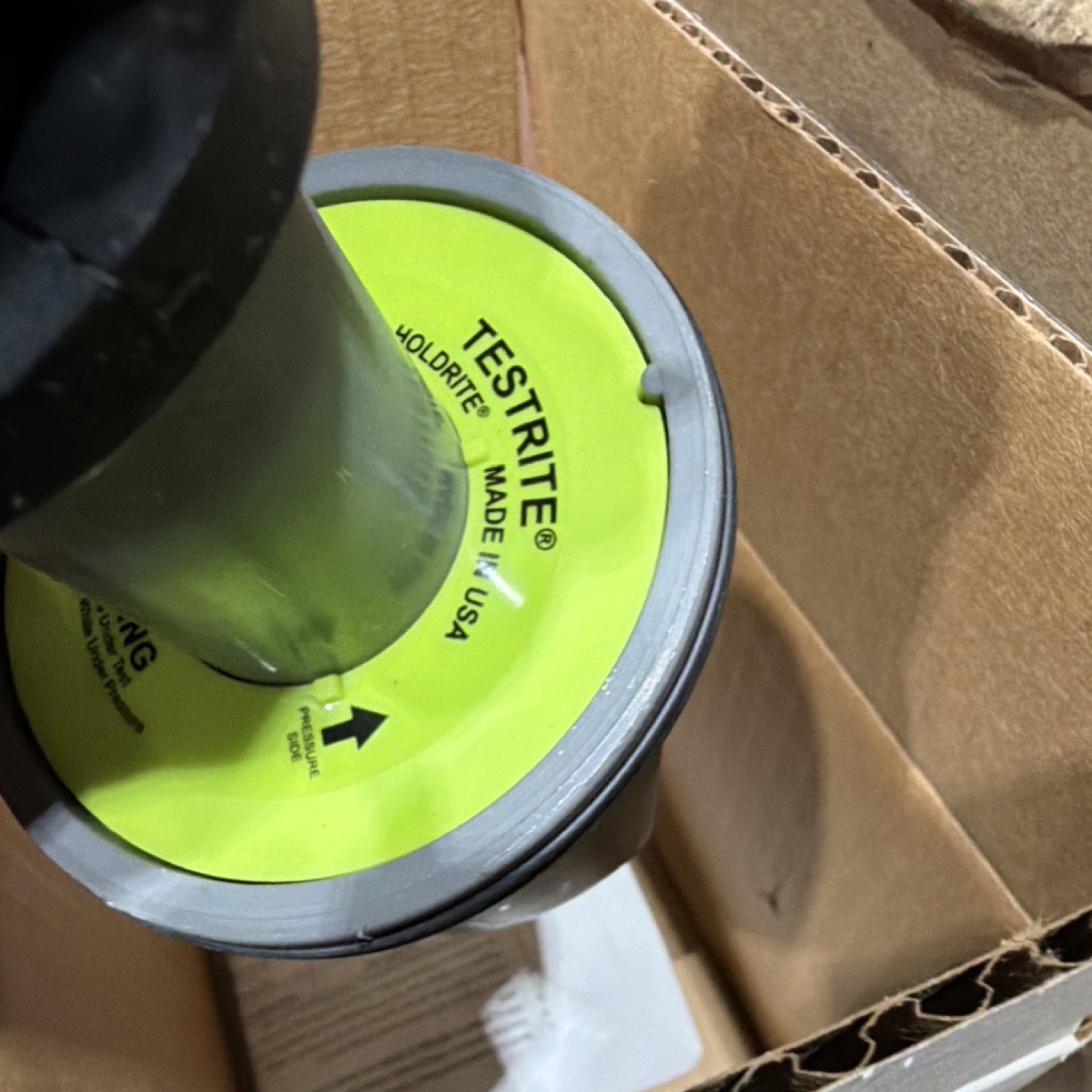 HoldRite TestRite Test Wedge with Valve 2 in Safe Dry Fast for DWV Testing