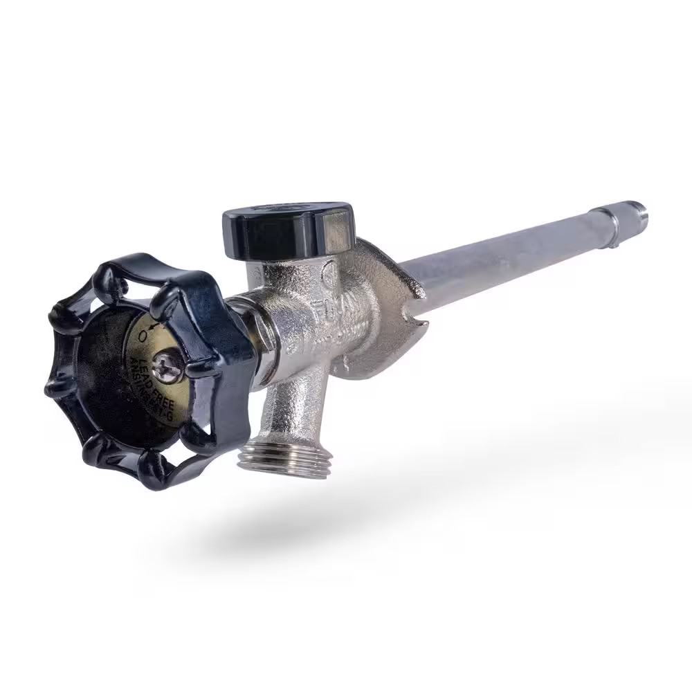 10 In. Anti-Siphon Sillcock Frost Free Outdoor Faucet with 1/2 In. Mip/Sweat Con