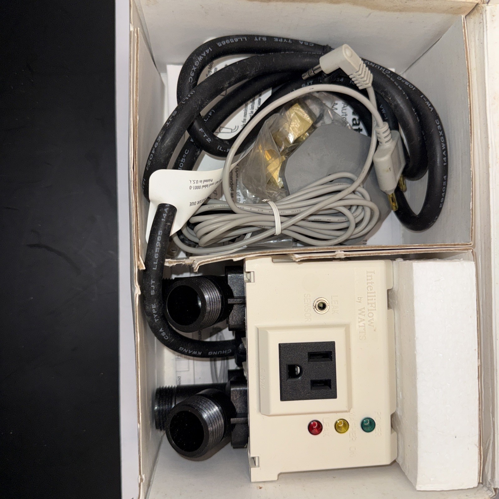 ~ MAIN UNIT ONLY ~ Watts A2C-M1 1/2 IntelliFlow Washing Machine Shut Off Valve