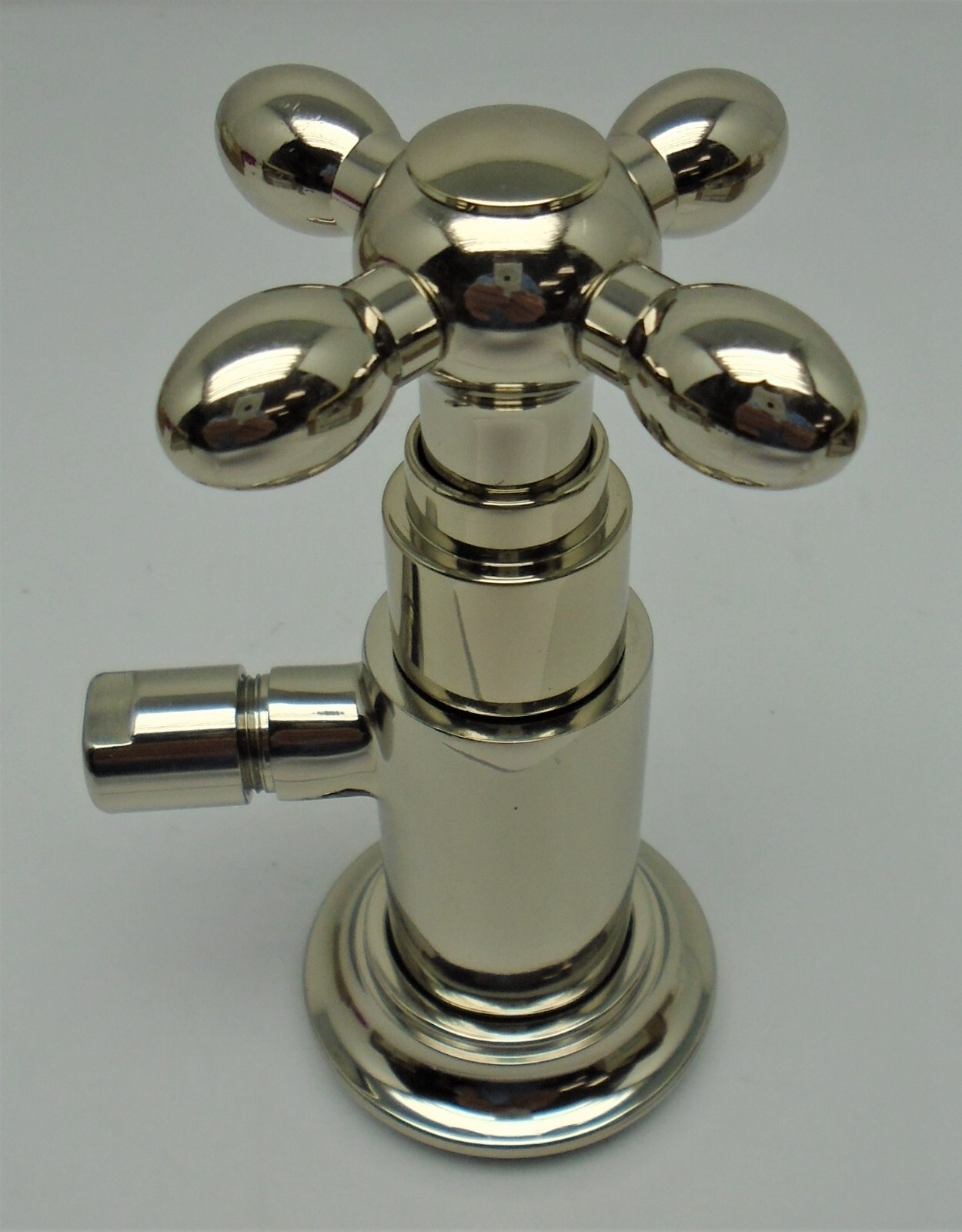 Davinci Carlyle Angle Stop Lavatory Valve W/ Esc. & Handle Polished Nickel #P153