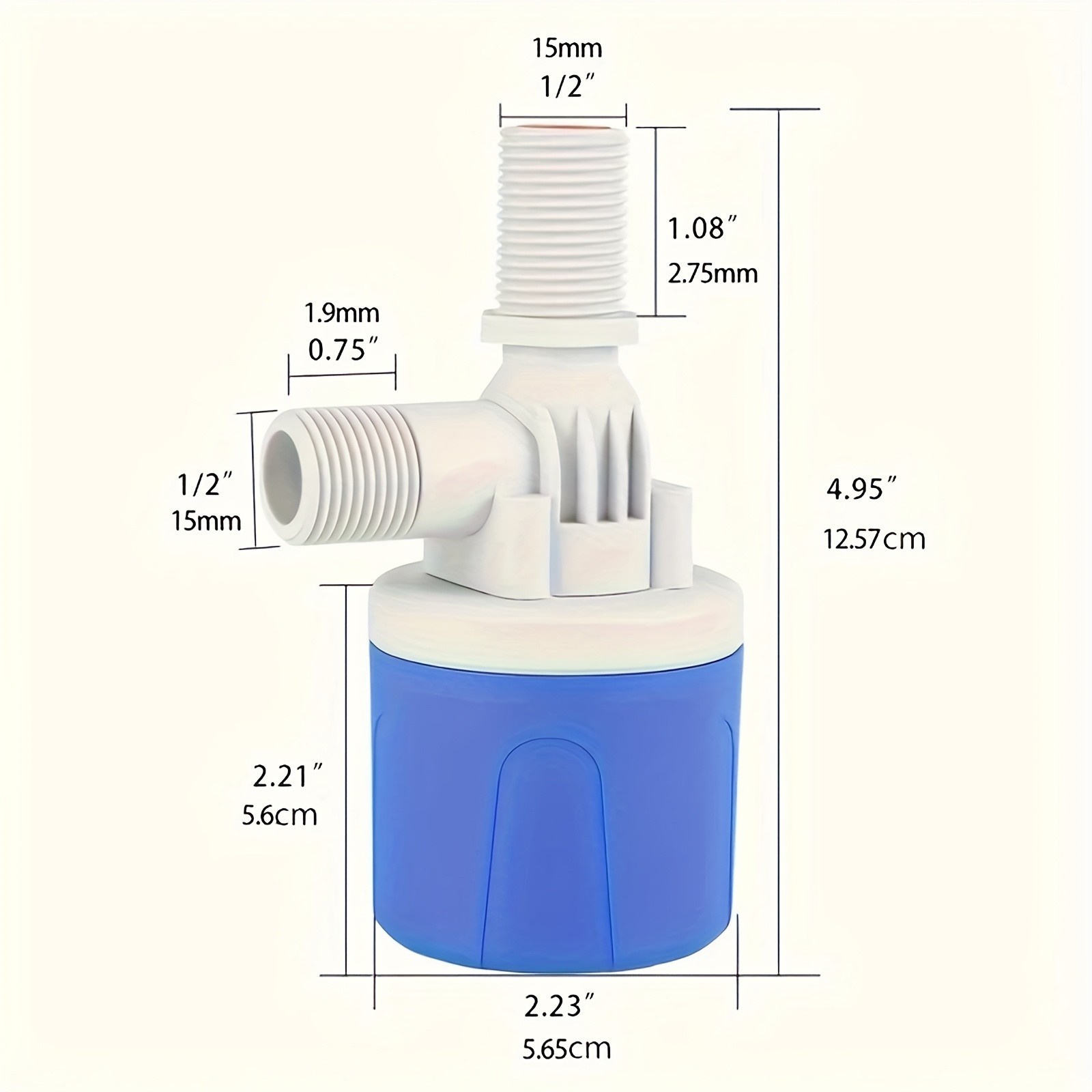 Automatic Float Valve – Rust-Resistant Water Level Controller, Easy to Install