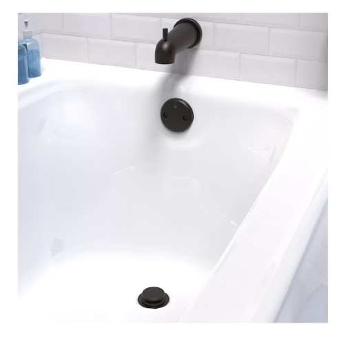 Keeney 1-1/2-in Oil-rubbed bronze Foot Lok Stop White/Oil-rubbed bronze