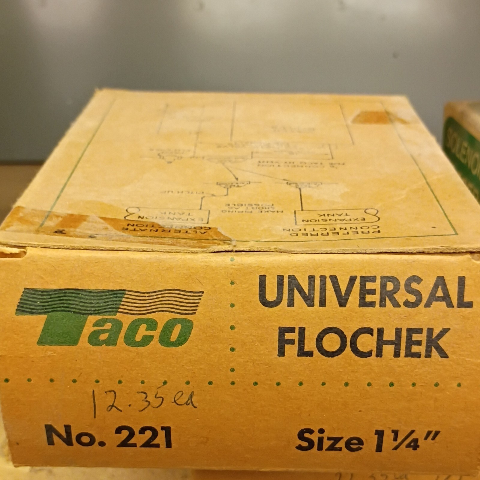 Taco Universal Flo-Chek 221 1-1/4 in Check Valve Cast Iron for Boiler