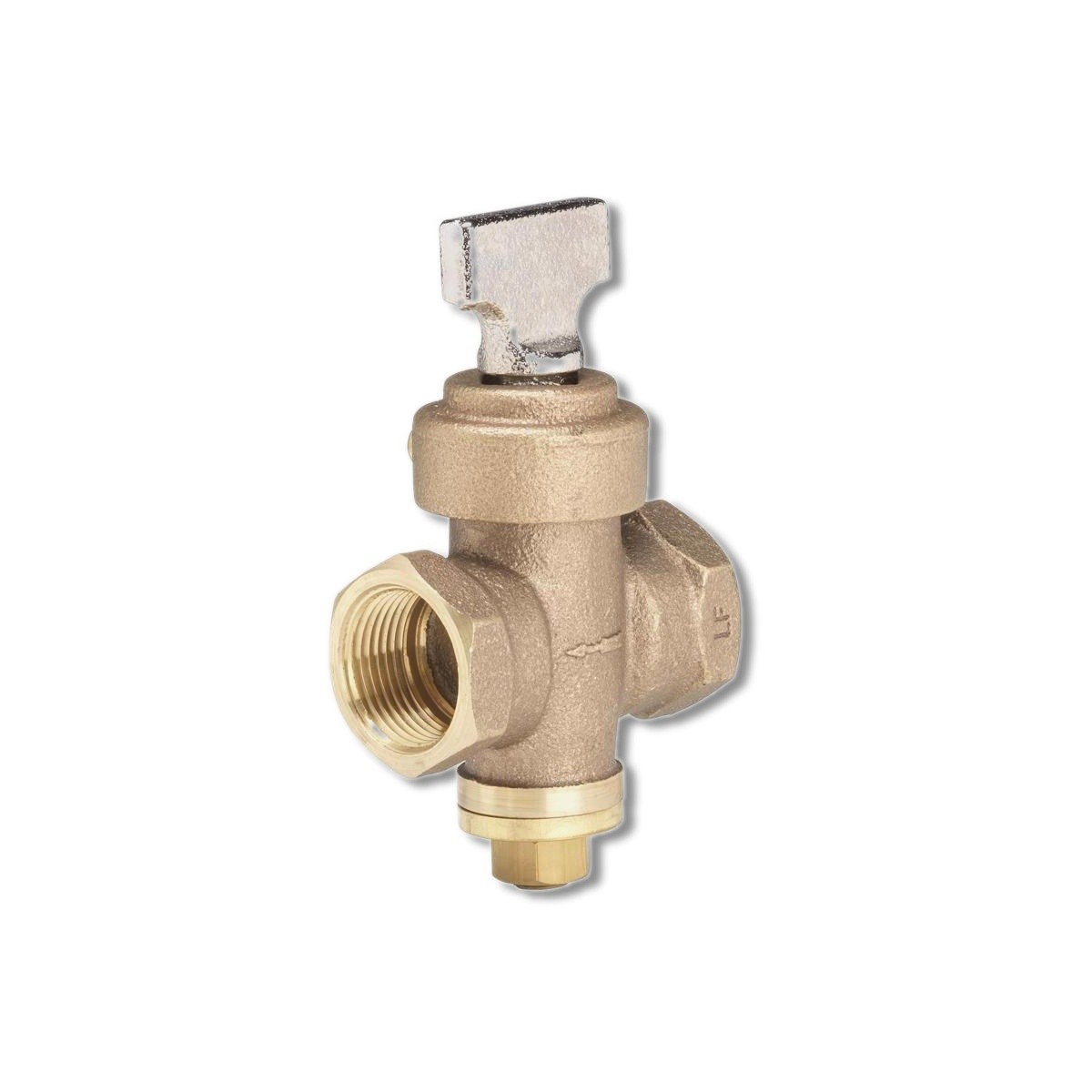 Homewerks 3/4 in FIP X 3/4 in FIP Bronze Ground Key Stop & Drain Valve 225-2-34