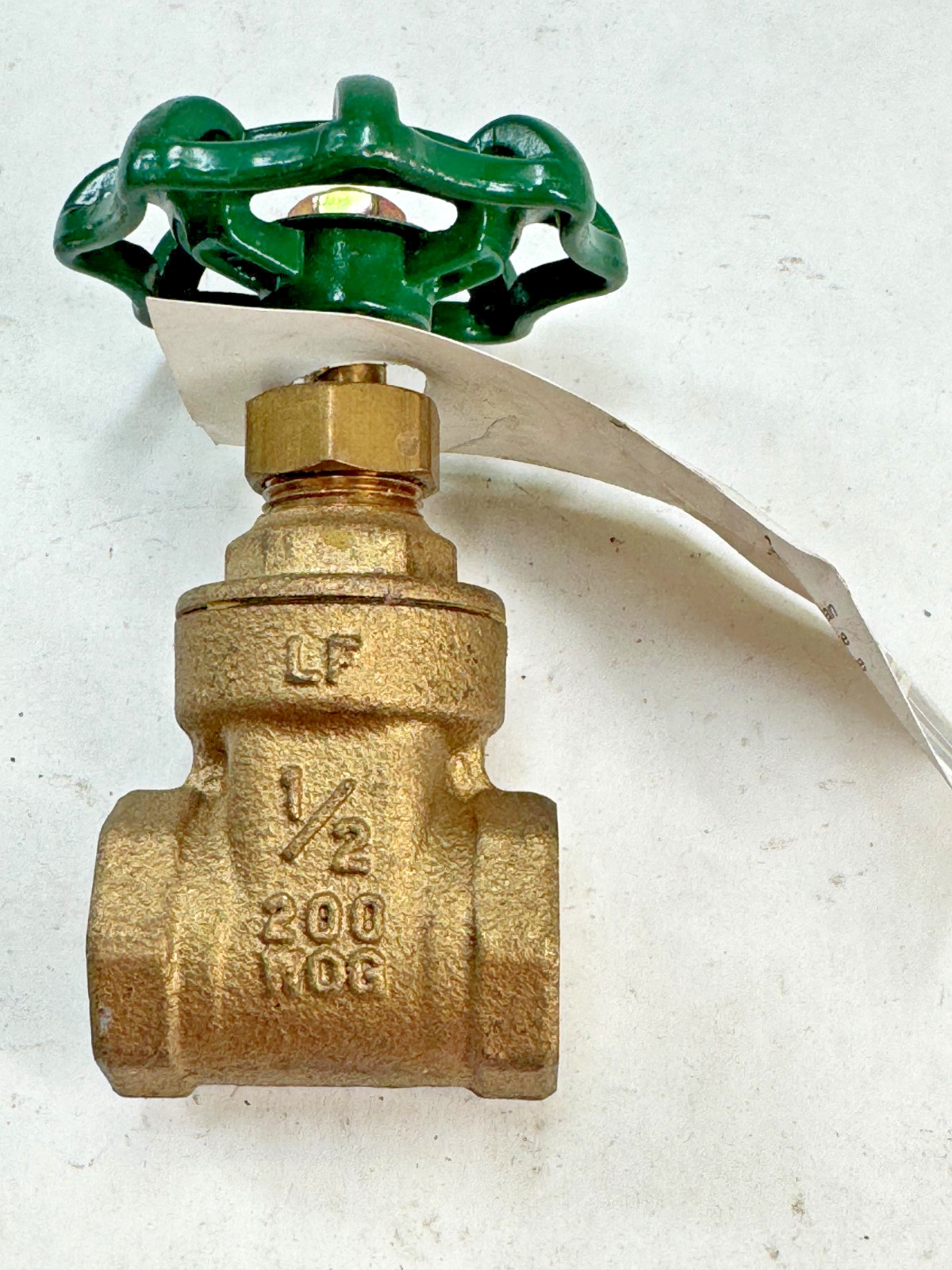 PROFLO PFXT300D 1/2″ NPT 200-WOG Brass Gate Valve, Hand Wheel Op. LEAD FREE