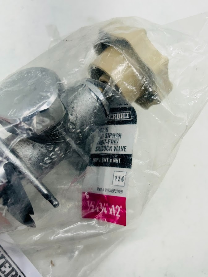 Everbilt 1/2 in. MIP & SWT x 3/4 in. MHT Brass Anti-Siphon Sillcock Valve