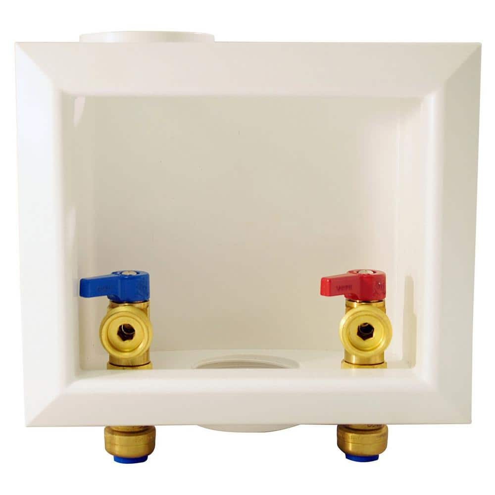 Tectite 1/2″ Brass Push-to-Connect x 3/4″ Male Hose Thread Washing Machine