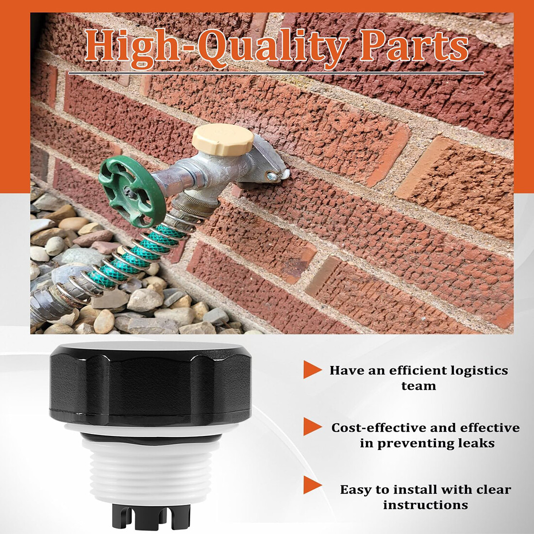VACUUM BREAKER KIT FOR ANTI-SIPHON FROST-FREE SILLCOCK VALVES 1019-A REPAIR KIT