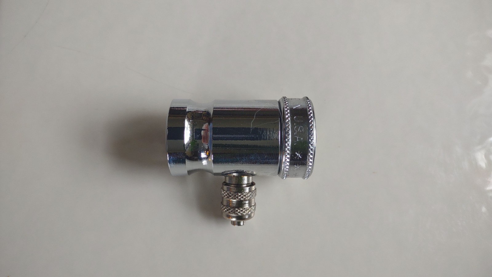 Faucet diverter valve. 1/4″. Aerator.