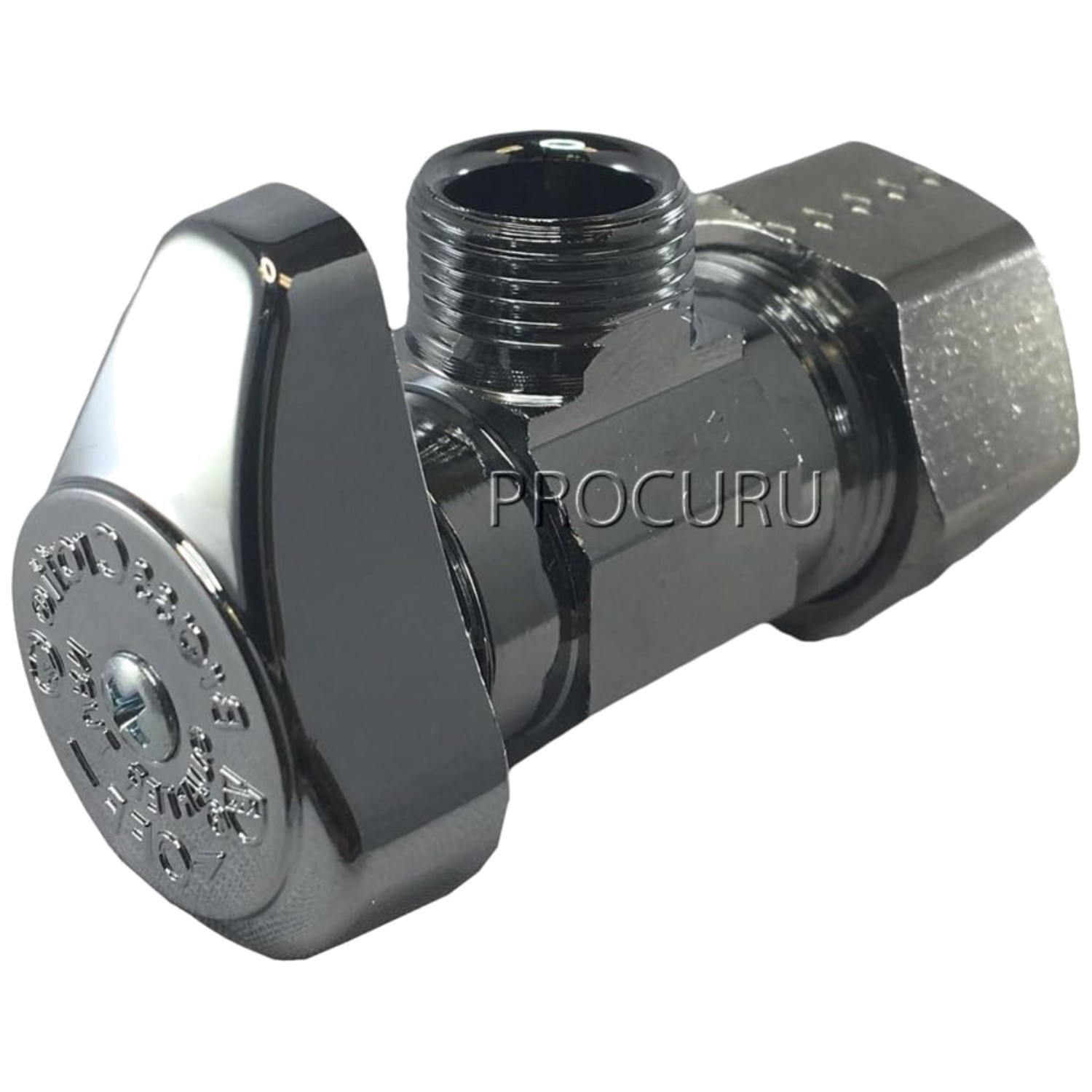 Professional Value Buy: Brass Angle Stop Valve 4-Pack