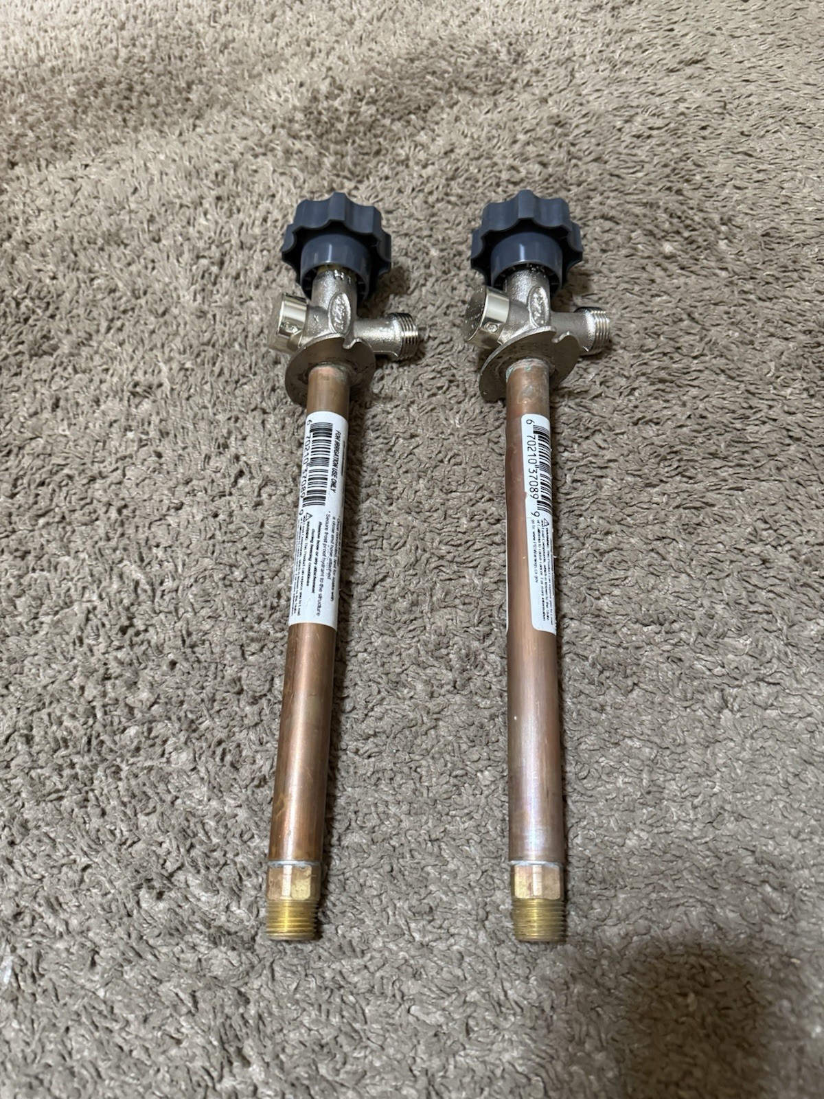 (5Pack) Prier Products 1/2 in. x 10 in Brass Half-Turn Frost Free Sillcock Valve
