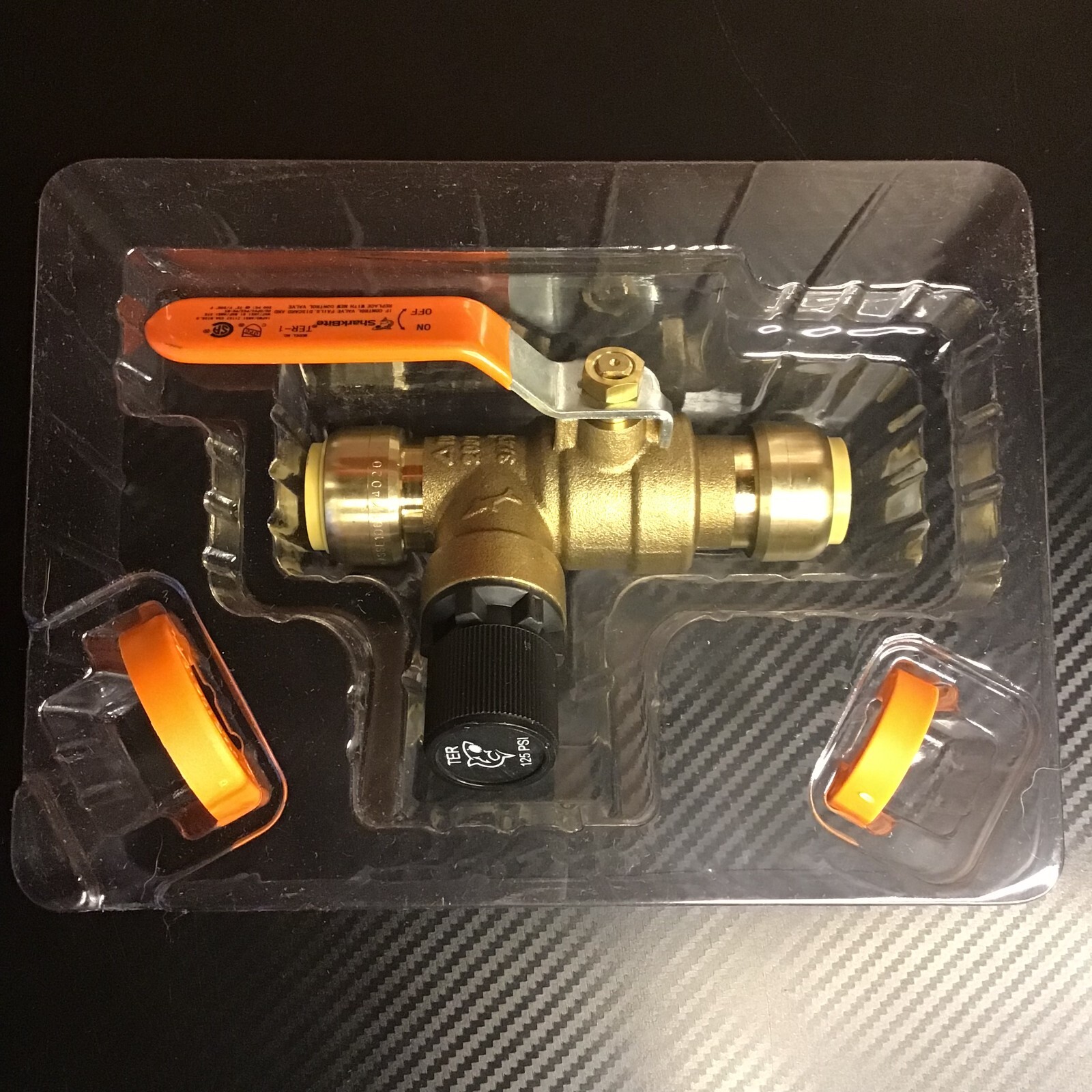 Sharkbite 3/4 in. Brass Thermal Expansion Relief Valve 25704LF TER-1