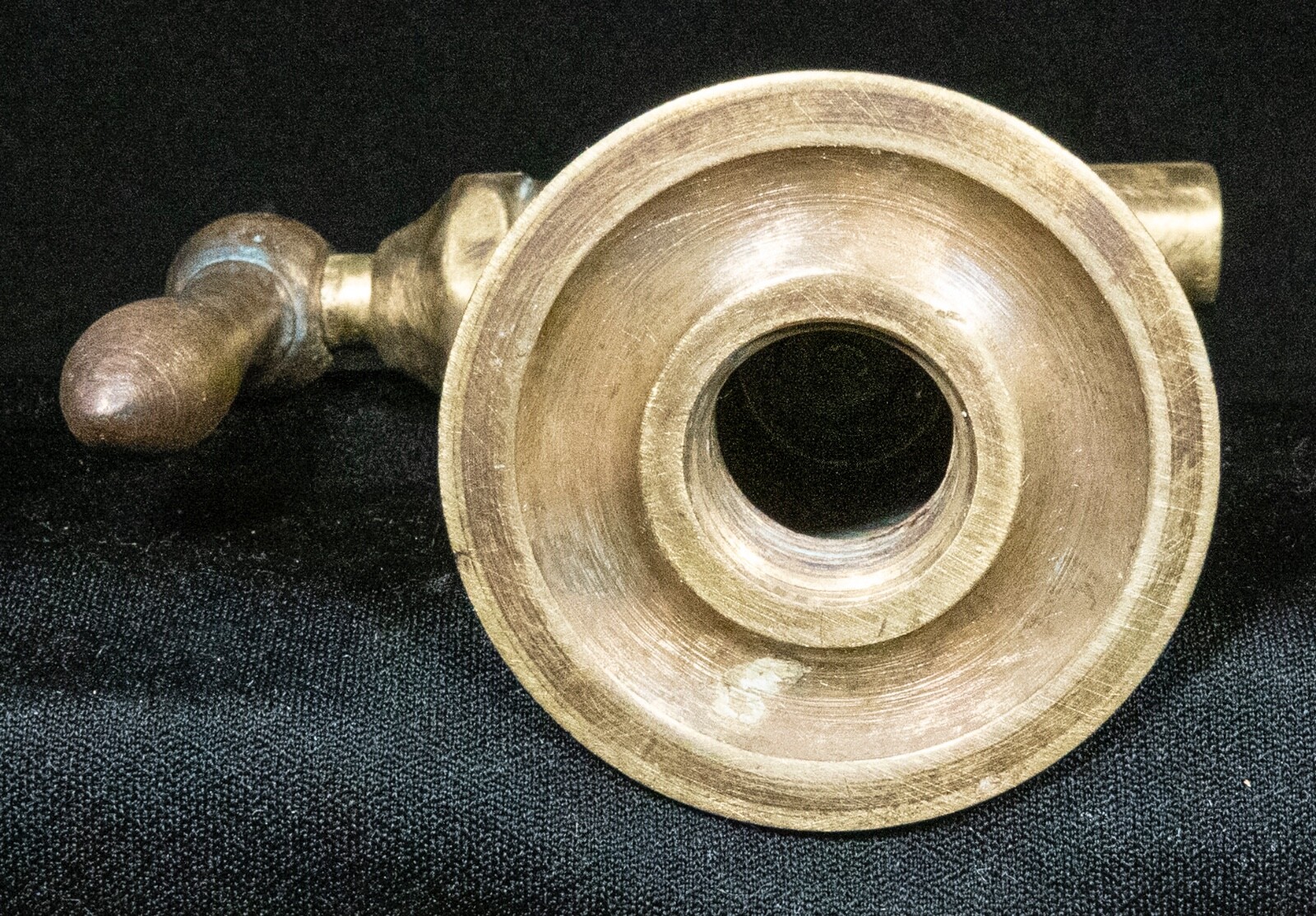 SOLID BRASS WATER FAUCET SPIGOT INDOOR OUTDOOR VINTAGE