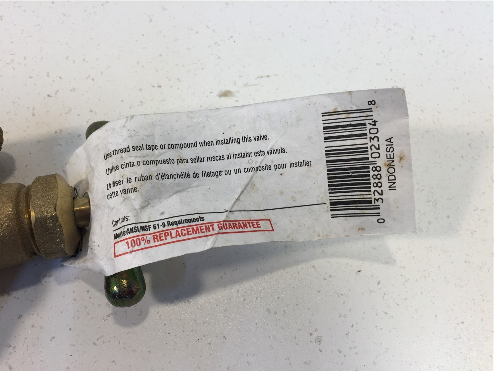 Mueller B&K Industries Male Threaded Hose Bibb Brass 3/4″ 102-304
