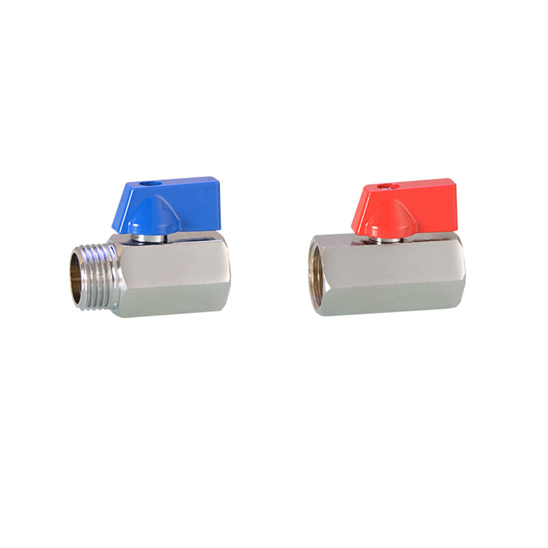 Ball Valve 1/8″ 1/4″ 3/8″ 1/2″ Bsp Male Female Air Compressor to hose Mini Valve
