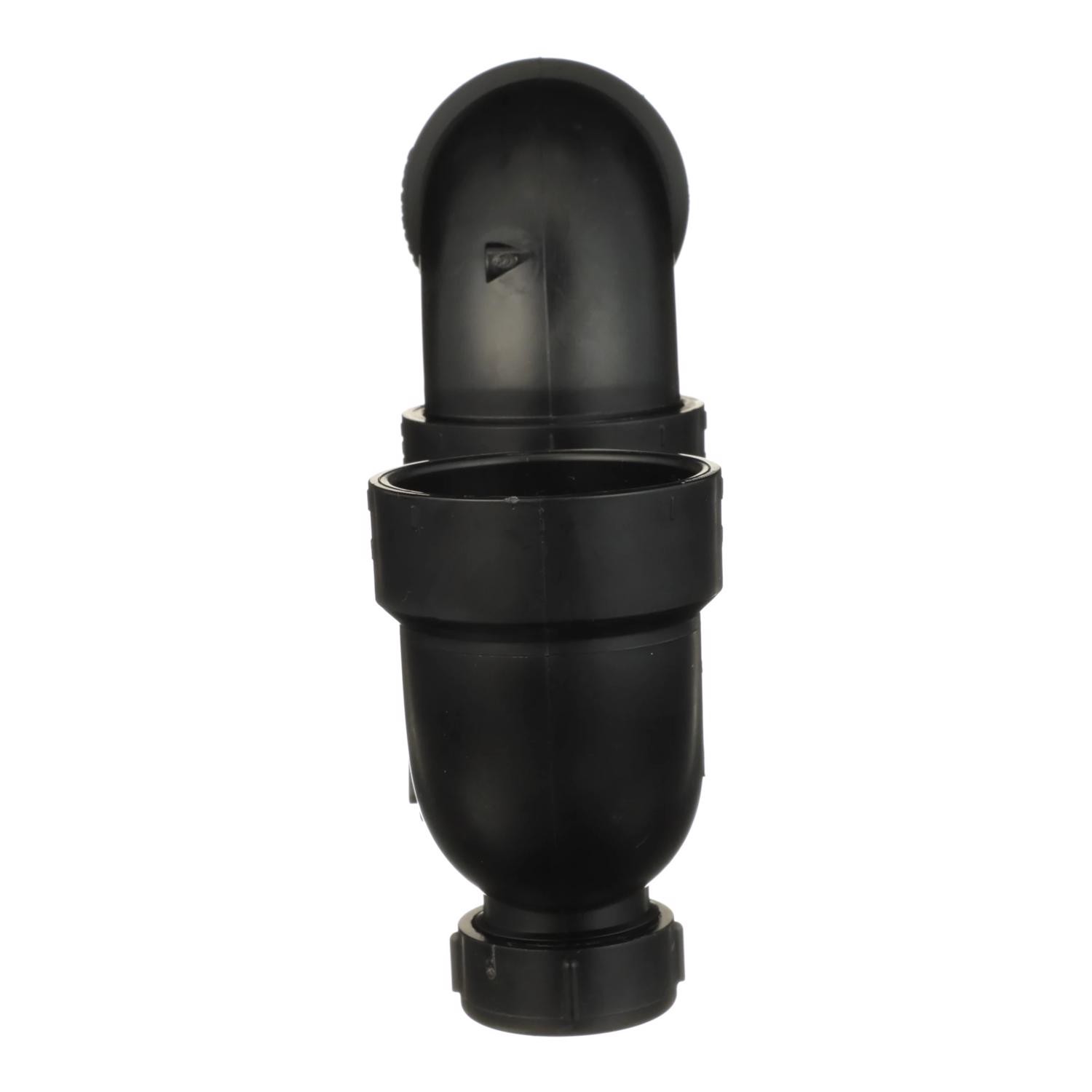 Charlotte Pipe ABS00707X0600 DWV ABS P-Trap 1-1/2 x 1-1/2 Hub Dia. in.