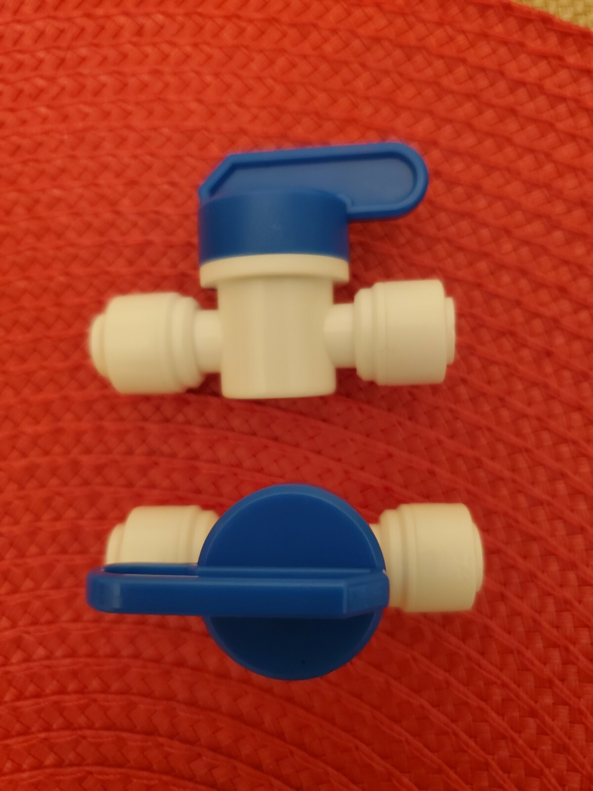Malida Quick Connector Ball Valve, Water Tube Fitting,1/4″ Tube OD,for RO Water