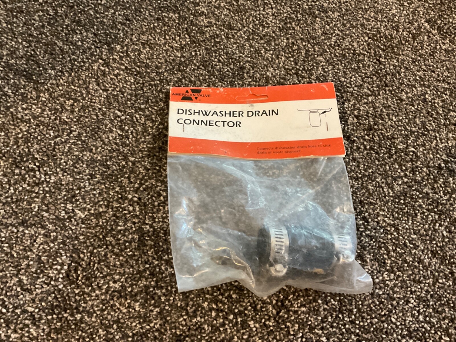 Diswasher drain connector American Valve new in bag
