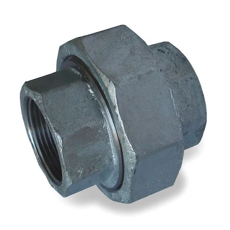 Zoro Select 1Mpk2 Steel, Union, 11/4″Nptx11/4″Npt, 1Mpk2