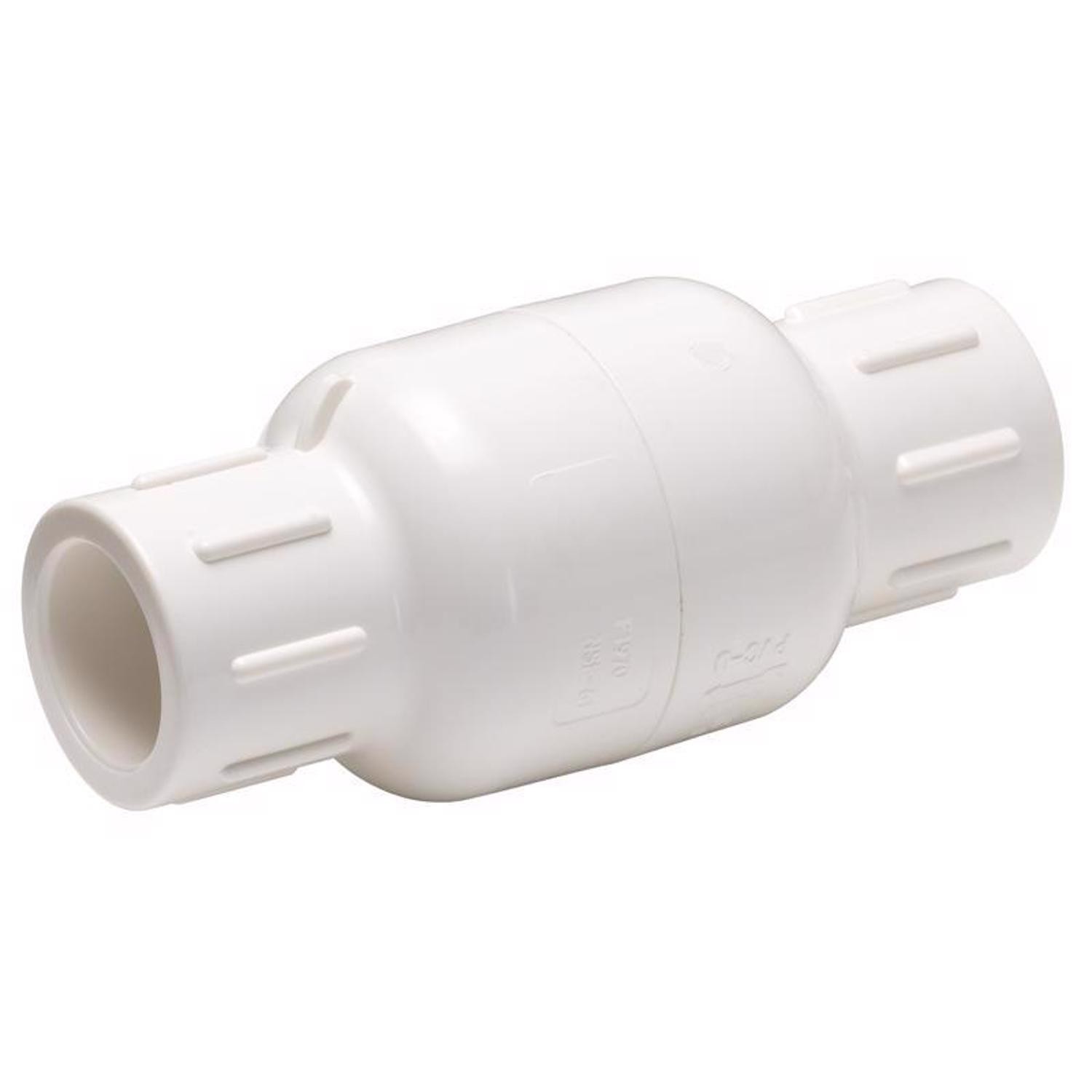 NDS 1011-10 Slip Joint High-Impact PVC Check Valve 200 psi 1 in.