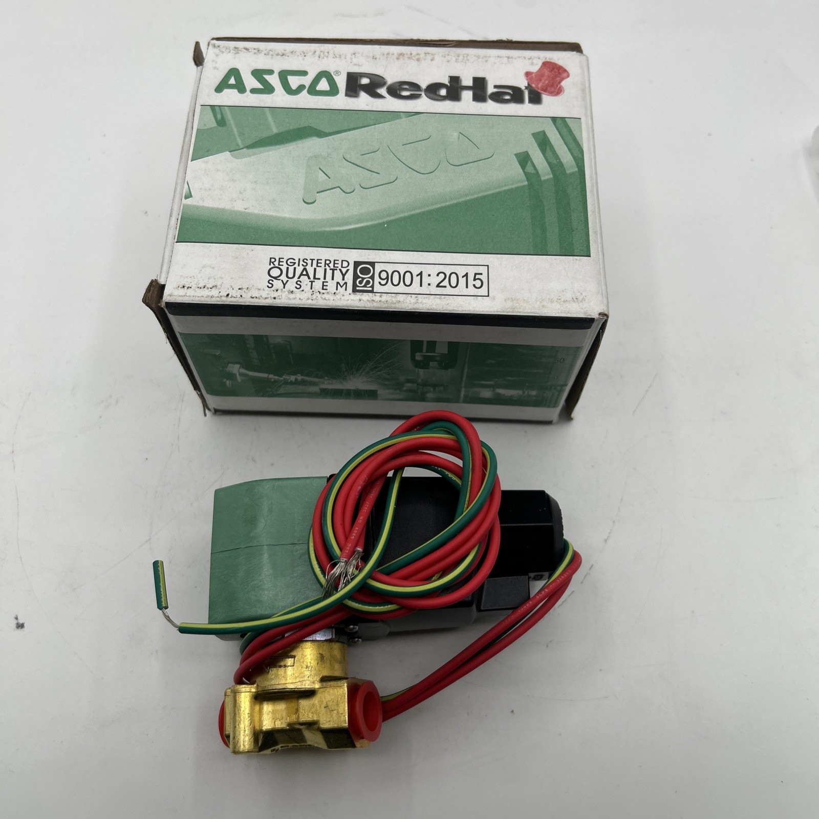 REDHAT 8262R208 Solenoid Valve,Brass See Pics 30 Day Warranty