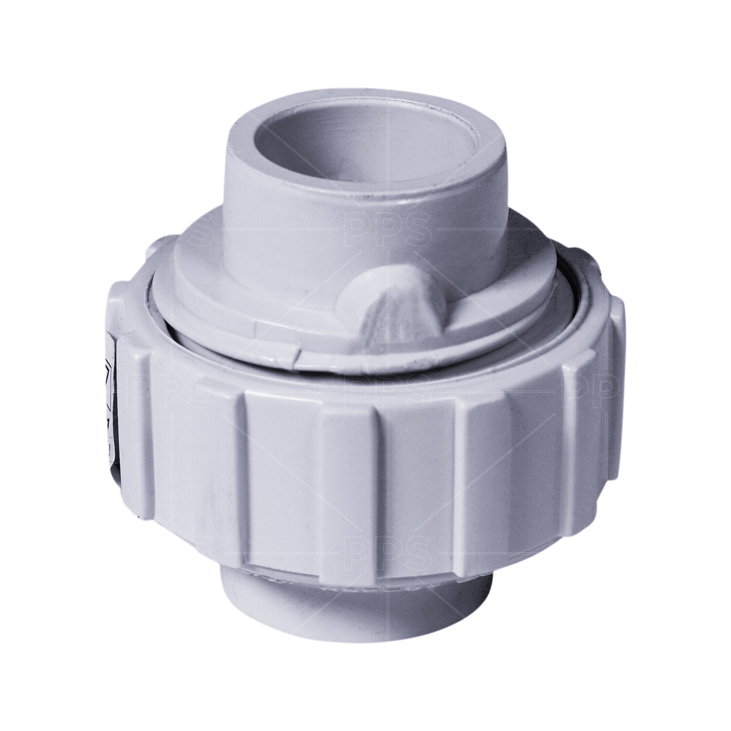 4Midline Valve PVC Union Coupling Pipe Fitting 1”-4” Solvent Connections White