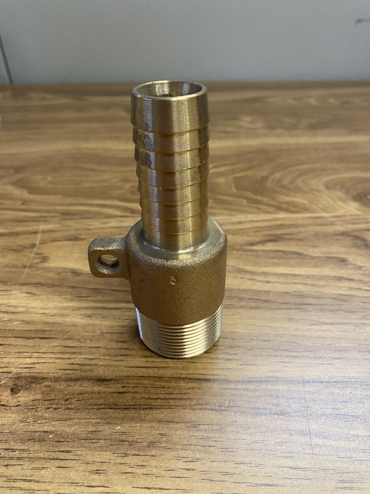Campbell BRA5-4LF Brass Red 1 1/4 in. MPT x 1 in. Barbed Rope Adapter 4.5 L in.