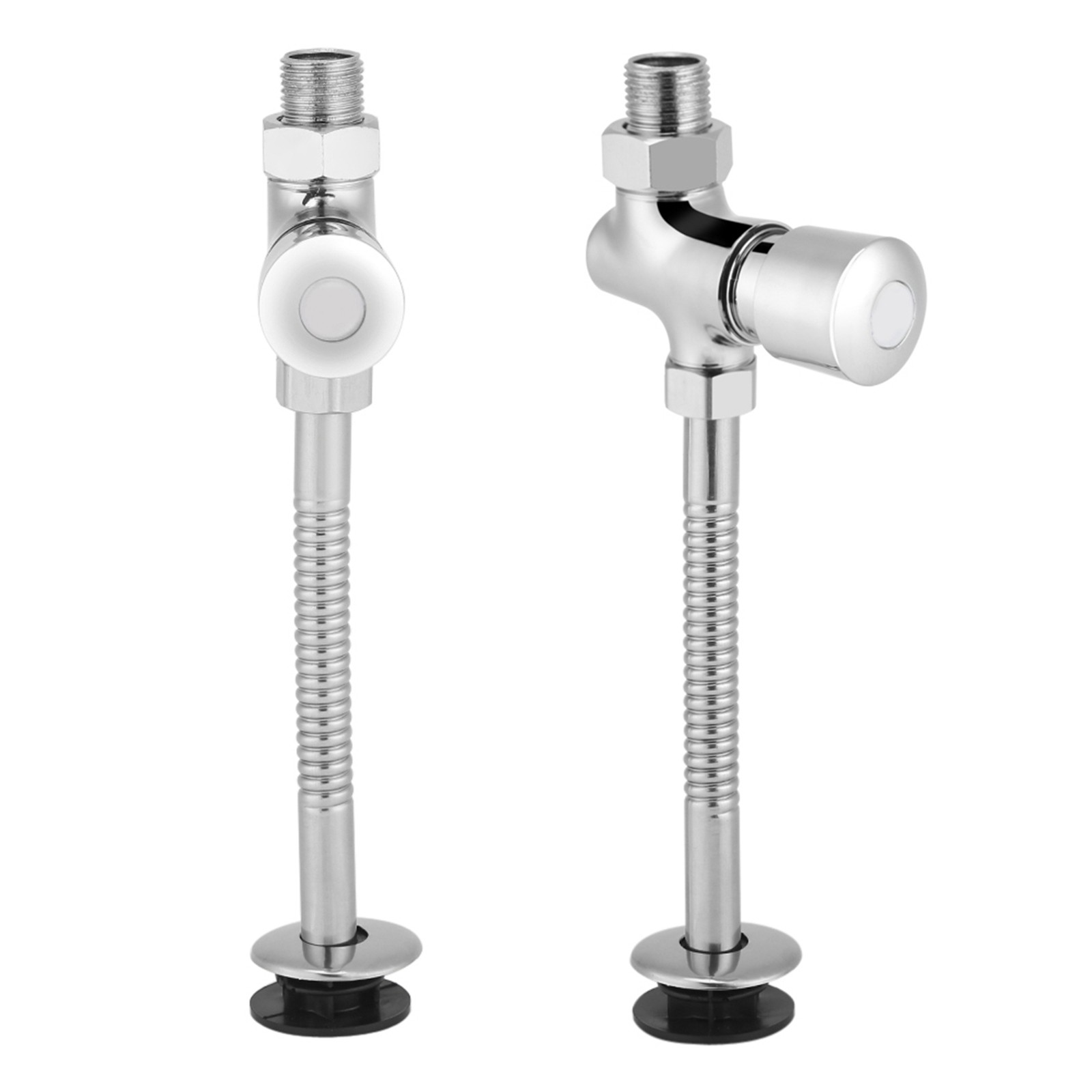 1 Toilet Urinal Valve Solid Zinc Alloy Automatic Flush For Bathroom