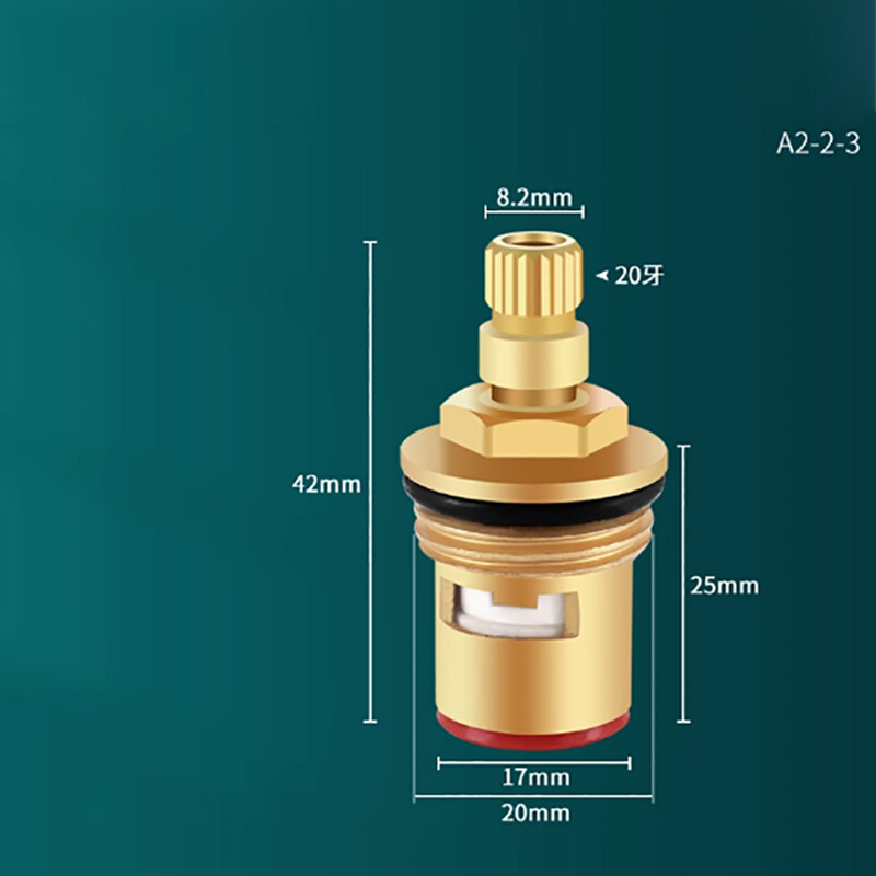 Brass/Stainless Steel Faucet Valve Ceramic Cartridge Insert Bath Faucet Fitting