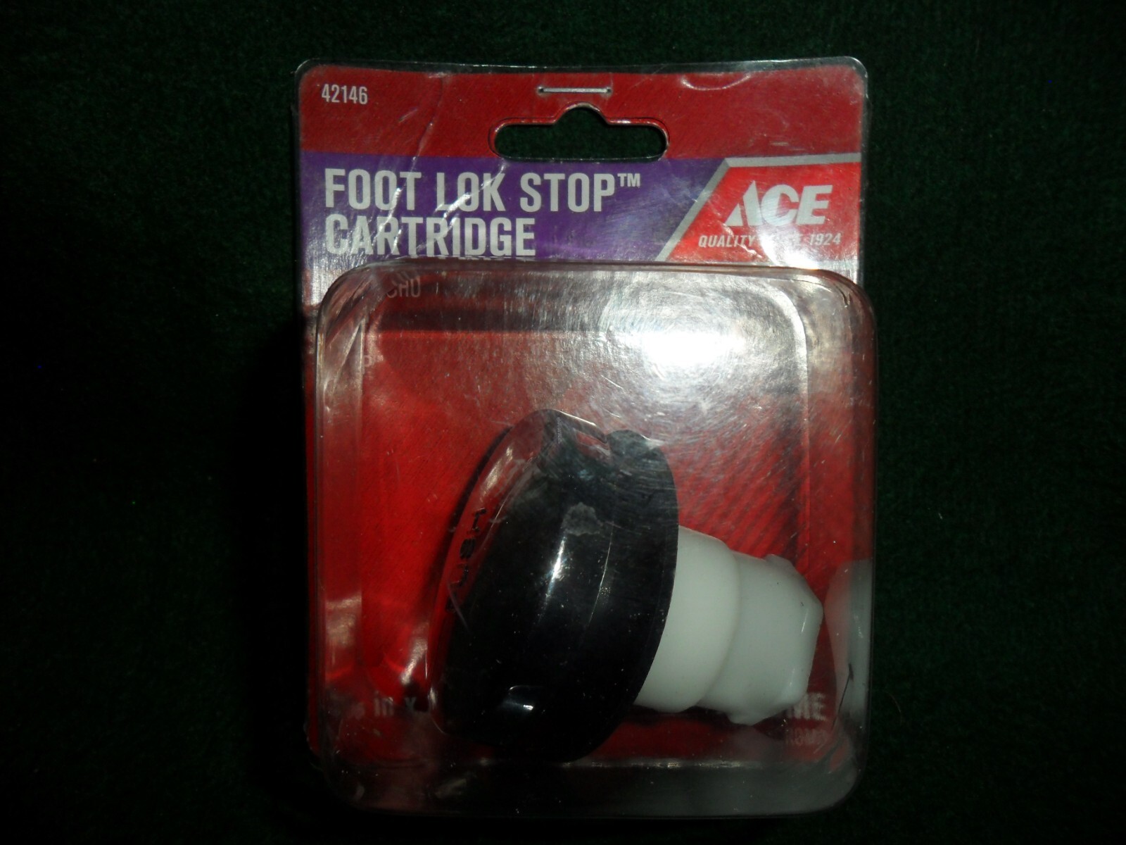 Foot Lok Stop Cartridge 5/16 in. x 2 In. ACE Drain Stopper 42146