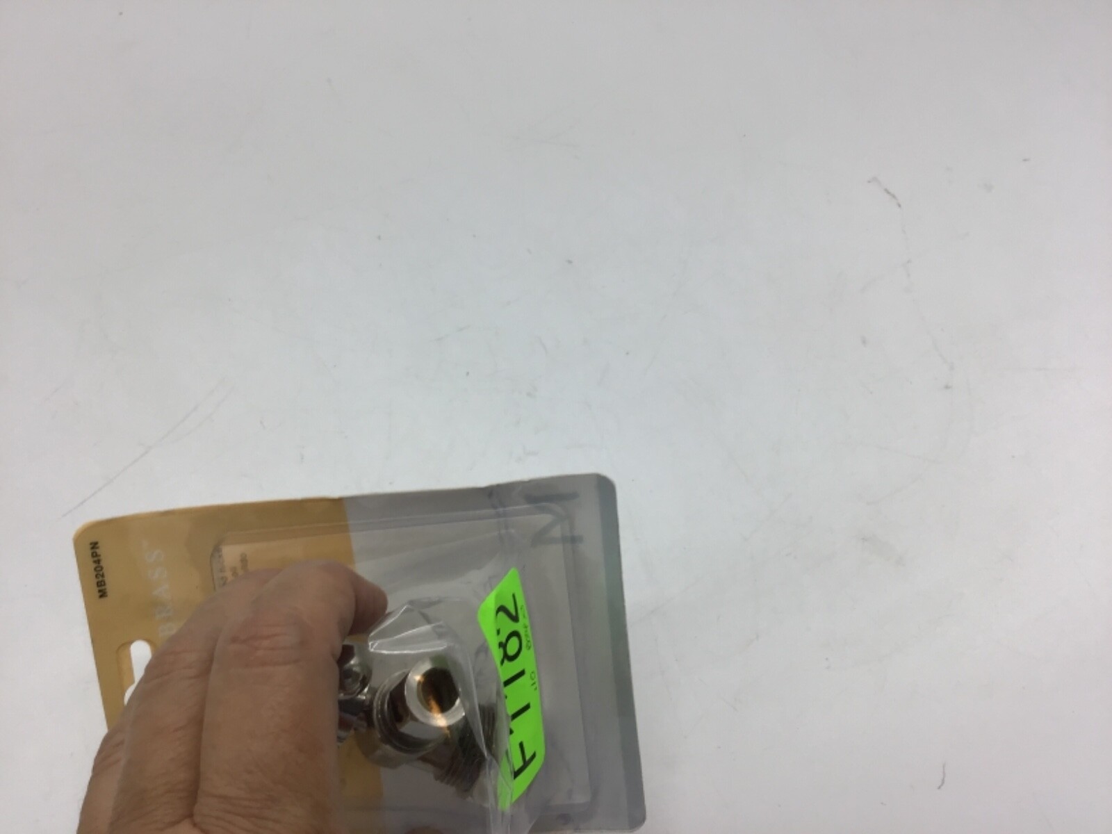 MONOGRAM BRASS MB204PN 1/4 TURN, WATER SHUT OFF VALVE, POLISHED NICKEL