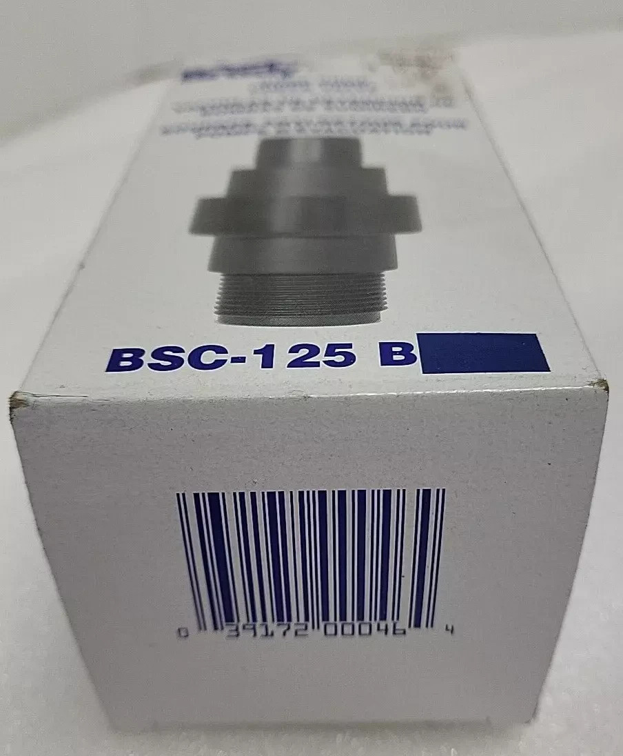 Brady BCS-125B Sump Pump Check Valve Inlet 1 1/4 NPT Male to 1 1/4 Inch Barb NOS
