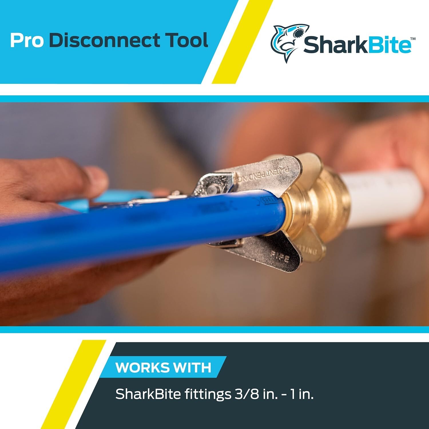 SharkBite 3/8 Inch to 1 Inch Pro Push to Connect Disconnect Tool, PROD3810,NEW