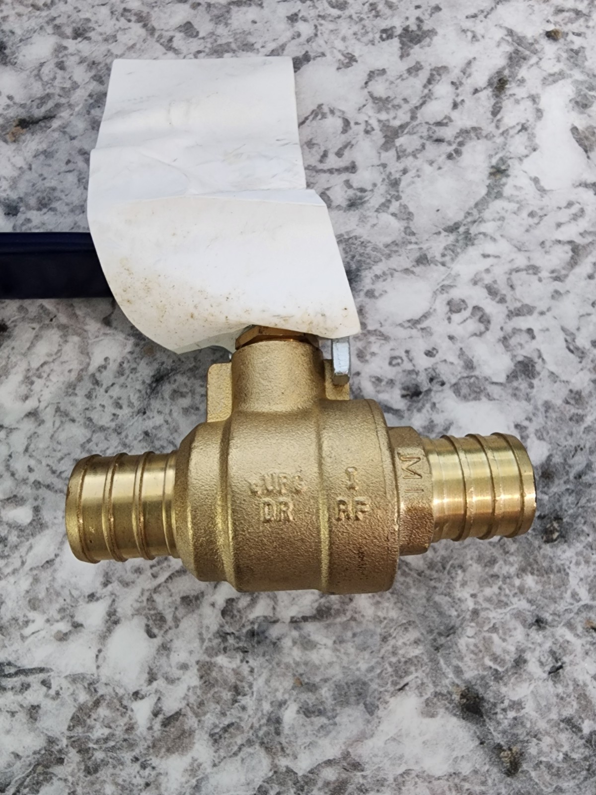 NIBCO PEX PX-CP400 DZR BRASS Pex Ball Valve 3/4 inch Barb x Barb BRAND NEW!