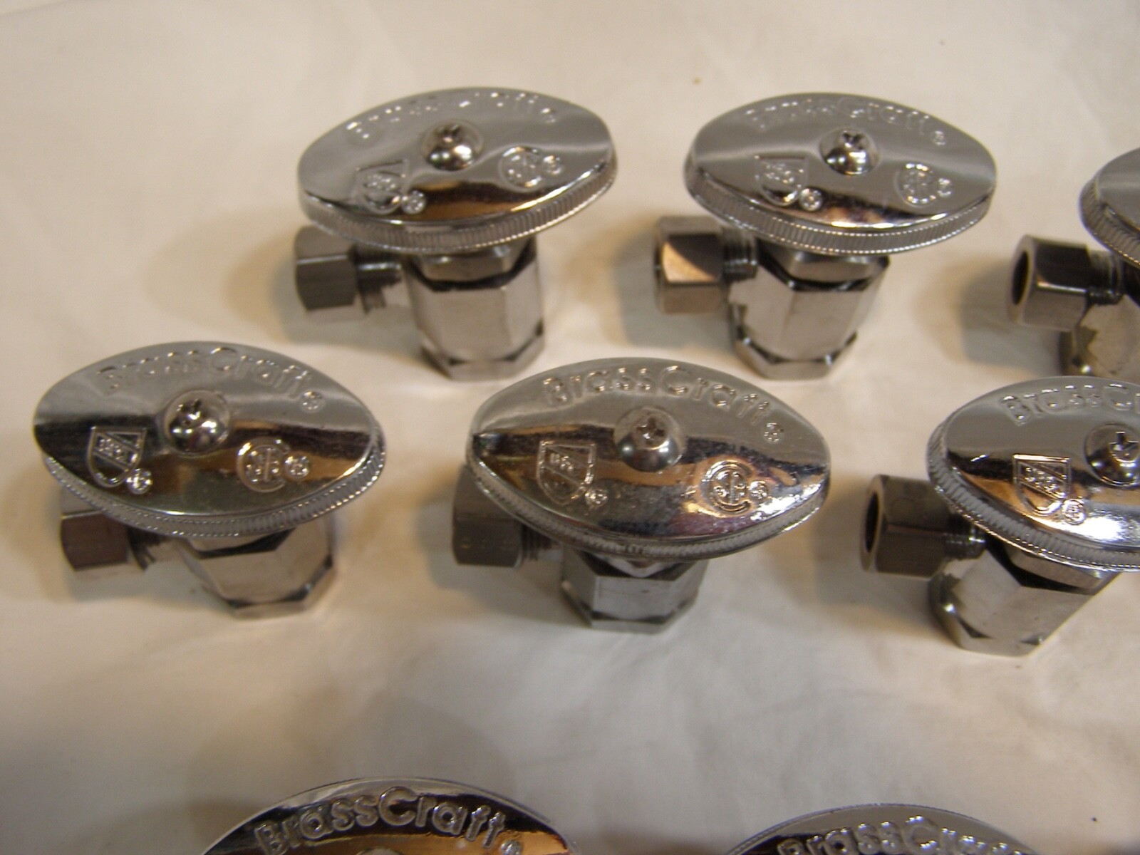 13 Unused NOS Shutoff Valves 11 BrassCraft 3 Legend All but 1 are 3/8″ x 1/2″