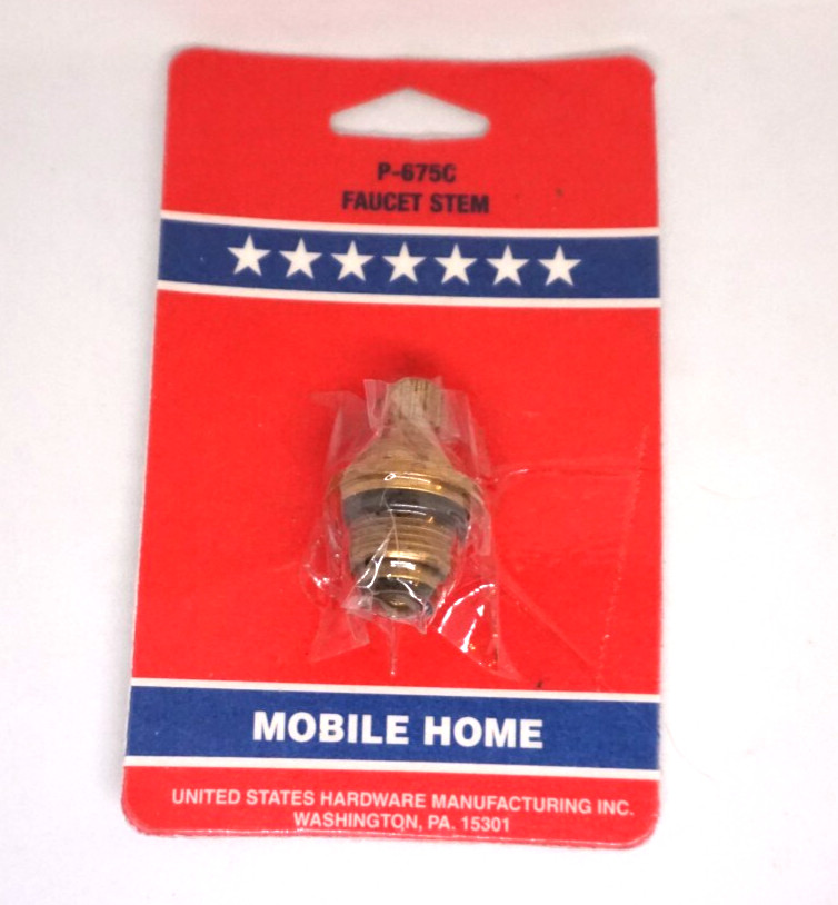United States Hardware Brass Bath Stem P-675C