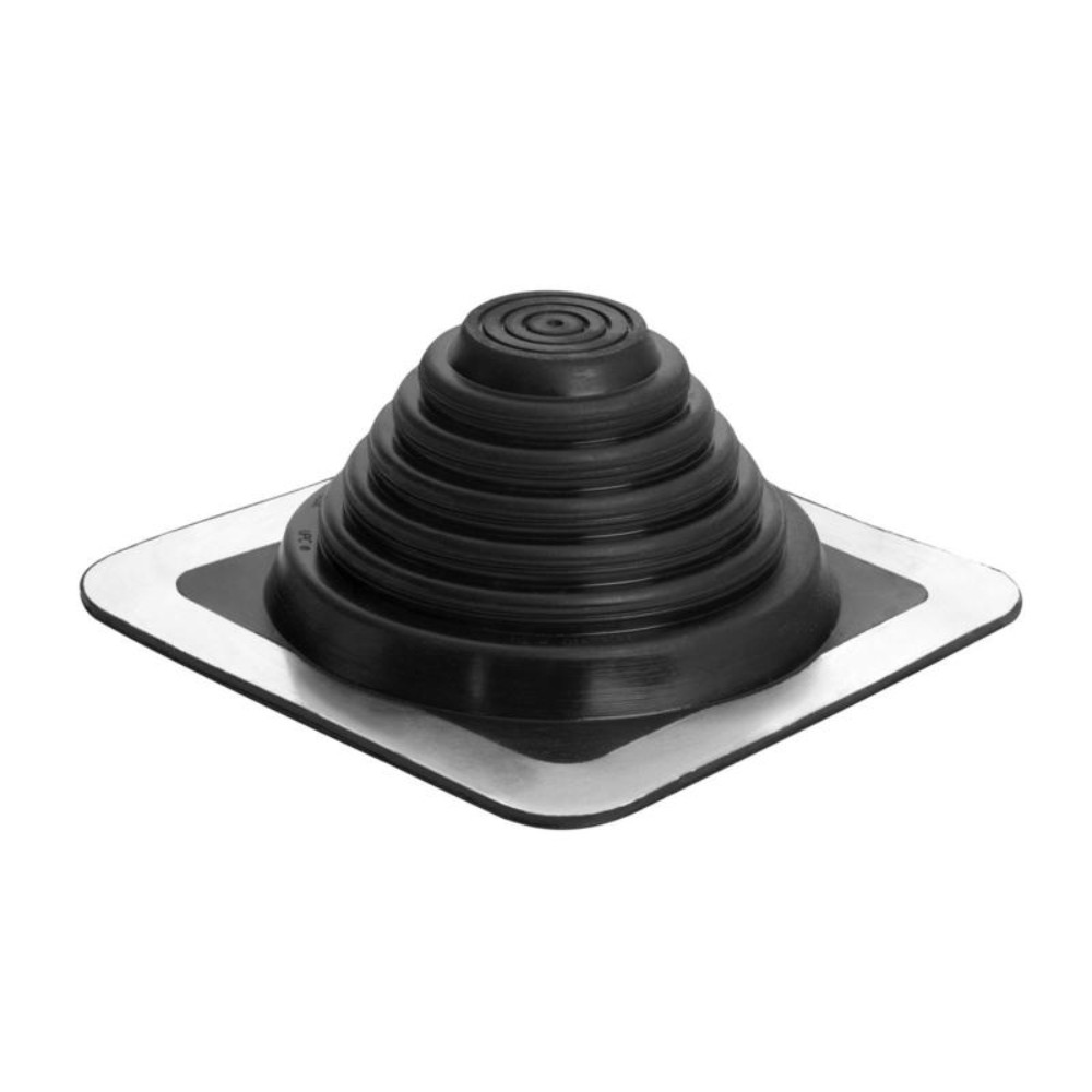 Oatey 14053 Non-Fading Universal Black Pipe Flashing 3 x 6/10 x 10 in.